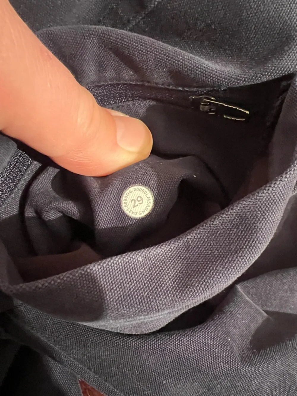 Lululemon ABC Slim Fit Pants Utilitech Navy Blue, Men’s size 29x31